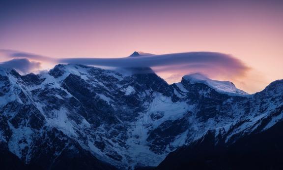 Dawn Over Mount Nanjagbarwa