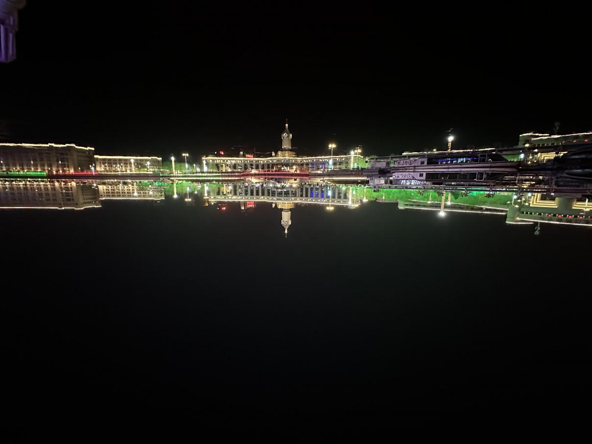 Panorama of TJ Haihe river